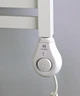 ТЭН у полотенцесушитель Hottech Drop с регулятором, таймером, белый (white) 1200 Вт - изображение 4