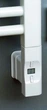 Электрический тэн для полотенцесушителя Heatpol H+E D с маскировочным элементом для кабеля, регулятором, белый (white) 300 Вт - изображение 3