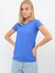 Футболка хлопковая женская Fruit of the loom Valueweight Ladies 061372051 S Синяя (5000000005659) - изображение 1