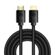 Кабель BASEUS High Definition Series HDMI 8k to HDMI 8k Adapter Cable |3m, 8K, HDMI2.1| (CAKGQ-L01) black - изображение 9