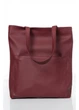 Сумка Sambag Shopper Tote SQN бордо 41 х 30 х 10 см (93220005) - зображення 1