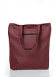 Сумка Sambag Shopper Tote SQN бордо 41 х 30 х 10 см (93220005) - зображення 2