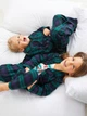 Фланелевая женская пижама Old Navy 1159758541 (Зеленый, XXL) - изображение 7
