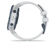 Смарт-часы Garmin Fenix 6 Pro Solar Edition Mineral Blue with Whitestone Band (010-02410-19); 1.3" (260x260) MIP / 32 ГБ встроенной / Bluetooth / Wi-Fi, GPS, GLONASS, Galileo, NFC / до 14 дней / 10 ATM / 47 х 47 х 15.1 мм, 85 г / сине-белый - изображение 5
