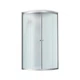 Душовий бокс без піддону 80 на 80 см Lidz Tani SB80x80.SAT.LOW.FR - зображення 1