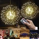 Новогодняя гирлянда, медный провод штора Салют 3,0мХ0,3м 500 LED теплый белый - изображение 2