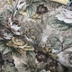 Ткань скатертная Super Textiles ш. 147 см жаккардовая с цветами на бежево-коричневом фоне пог.м. (1533) - изображение 2