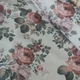 Ткань скатертная Super Textiles ш. 147 см жаккардовая с крупными цветами на серо-белом пог.м. (1737) - изображение 1