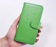 Чехол-книжка Caseshop для Samsung s5610 из натуральной кожи салатовый - зображення 2