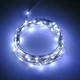 Гибкая медная гирлянда 2в1 НА БАТАРЕЙКАХ + USB РОСА капля 30LED DL 3м белая SZ-1976-03u - изображение 3