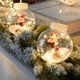 Светодиодная гирлянда Lesko Y003 Santa Claus Теплый свет 3.5 новогодняя - изображение 2