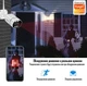 Беспроводная IP камера видеонаблюдения с датчиком движения и подключением мобильного телефона 2K 3 Мп WiFi Tuya C16A - изображение 6