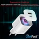 Сетевое зарядное устройство Promate PowerPort-33 Вт USB-C+USB-A White (powerport-33.white) - изображение 3