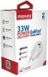 Сетевое зарядное устройство Promate PowerPort-33 Вт USB-C+USB-A White (powerport-33.white) - изображение 7