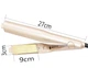 Утюжок для волос Hair Curling Iron WA-1 2 в 1 спиральный для завивки и выпрямления с регулятором температуры 45 Вт Золотистый - изображение 8