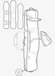 Чохол з колесами для сноуборда BURTON Wheelie Gig Bag 166 Heather Gray сірий - зображення 4