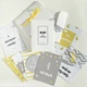 "Baby cards" карточки для фото на УКРАИНСКОМ, желто-серые, набор двухсторонних открыток 12 шт - изображение 3