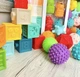 Развивающий силиконовый тактильный игровой набор HB 0011 Limo Toy Сенсорика 20 предметов Монтессори - изображение 7