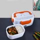 Ланч бокс с подогревом автомобильный The Electric Lunch Box 12В 40Вт Белый с оранжевым Ланч бокс для разогрева еды от прикуривателя - изображение 3