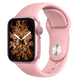 Cмарт-годинник Smart Watch Series 6 HW22 Plus рожевий (сповіщення, дзвінки, голос виклик, бездротова зарядка) - зображення 2