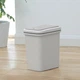 Ведро для мусора с крышкой 6 л пластиковое MVM BIN-04 6L GRAY - изображение 3