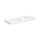 Двойная раковина Geberit Smyle Square 120 х 48 х h16,5 см (500.223.01.1) - изображение 1