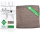 Серветка GreenWay Green Fiber HOME S3, Файбер ребристий, сірий (06026) - зображення 1