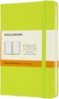 Записная книга Moleskine Classic 9 x 14 см 192 страницы в линейку Лимонная (8056420850857) - изображение 1