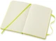 Записная книга Moleskine Classic 9 x 14 см 192 страницы без линовки Лимонная (8056420850864) - изображение 5
