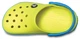 Сабо для хлопчиків Crocband Kids Tennis Ball Green/Ocean C13 (30) жовті із синім - зображення 4