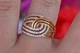 Кольцо Xuping Jewelry дружная пара р 17 золотистое - изображение 1