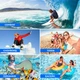 Водонепроникний Чохол для телефону VelaSport 5.0 MAX до 6,8 дюймів Розмір L кейс для фото та відео 18х10х2,5см. IPX8 занурення до 20м. Універсальний Протиударний Синій - зображення 5