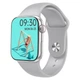 Смарт-годинник Smart Watch i12 Спортивні з мікрофоном, тонометром 44mm Aluminium, Сірий - зображення 3