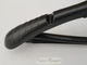 Плечики вешалки Hanger TZP8821 38 см пластмассовые с ребристым плечом черные - изображение 3