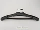 Плечики вешалки Hanger TZP8822 43 см черного цвета пластмассовые с ребристым плечом - изображение 5