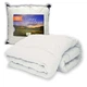 Одеяло Долина Снов из овечьей шерсти в микрофибре 140x205 см white - изображение 1