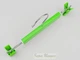 Детские плечики вешалки Hanger XT1100 25 см салатовые пластмассовые для брюк и юбок - изображение 4
