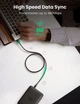 ​Кабель Ugreen USB Type A 2.0 to Mini USB 5 Pin Cable 2m 30472 black - зображення 4