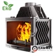 Камінна топка KAWMET W17 Panorama (16.1 kW) EKO - изображение 2