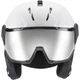 Шолом UVEX Instinct Visor (р. 56-58) White-Black Mat для лиж та сноуборду (2022) - зображення 2
