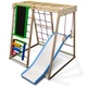 Детский спортивный игровой комплекс Baby Sport SB Кроха Эко 120х120х103 см Разноцветный (Кроха - 3 Эко Plus 7) - изображение 5