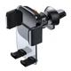 Автомобильный Держатель BASEUS Easy Control Clamp Car Mount Holder (Air Outlet Version) (SUYK000101) |4.7-6.7"| ПК + АБС black - изображение 2