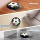 Аэромяч Hover ball с LED подсветкой, святящийся летающий мяч Аэрофутбол Ховербол 18 см - изображение 8