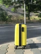 Чемодан для ручной клади пластиковый лоукост Wizz Air Ryanair 40 x 30 x 20 лимонный - изображение 3