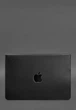 Шкіряний чохол-конверт BN на магнітах для MacBook 14, Чорний Crazy Horse - зображення 4