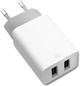 Мережевий зарядний пристрій Piko TC-212 2 USB 2.1 A White (1283126515149) - зображення 1