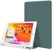 Силиконовый чехол обложка Transparent + Pencil Holder BBM1 для iPad 10.2" 2019/2020/2021 Темно-зеленый - изображение 1