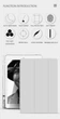 Силиконовый чехол обложка Transparent + Pencil Holder BBM1 для iPad 10.2" 2019/2020/2021 Серый - изображение 9