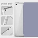 Силиконовый чехол обложка Transparent + Pencil Holder BBM1 для iPad 10.2" 2019/2020/2021 Серо-фиолетовый - изображение 7
