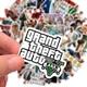 Набор наклеек GTA V 50 шт - изображение 1